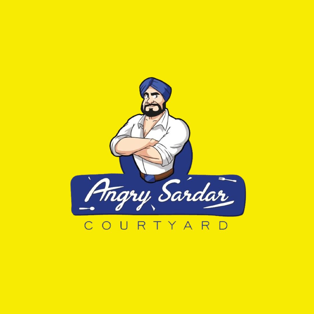 Angry Sardar Courtyard logo