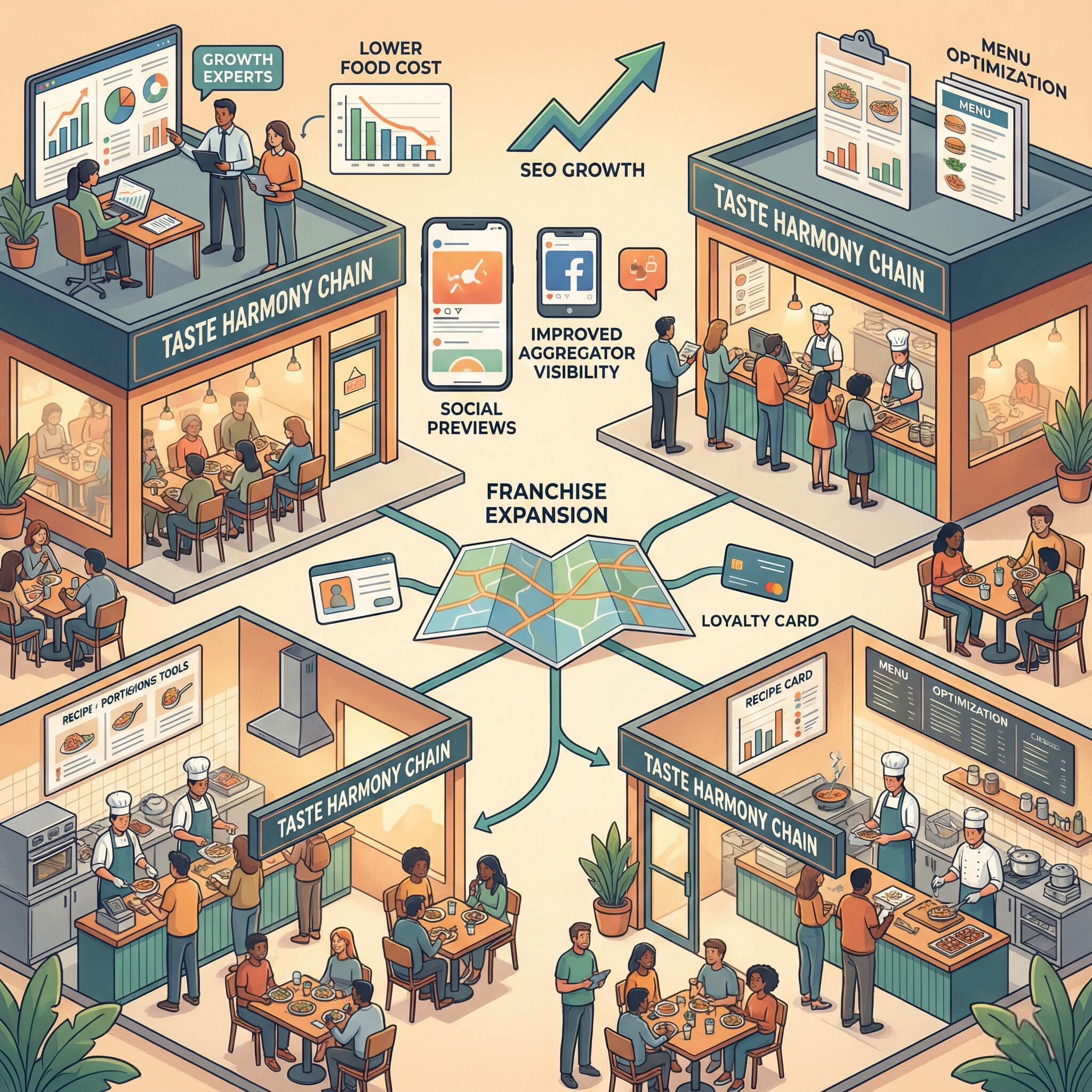 Multi-Outlet Chain Management